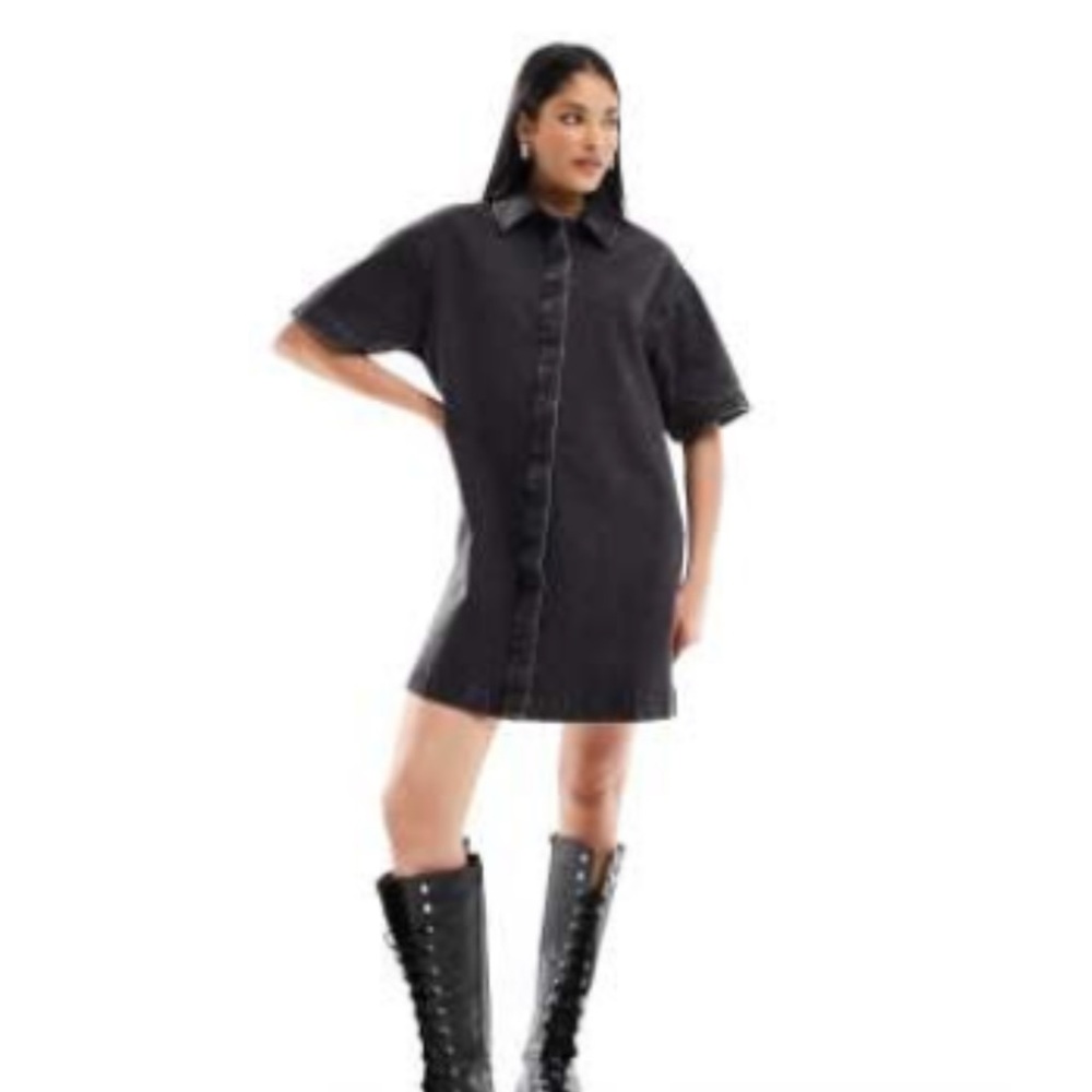 ASOS Denim Shirt Dress
